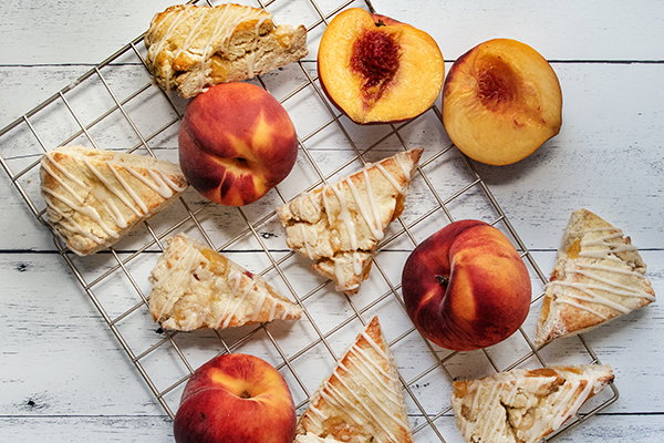 Peach Pie Scones